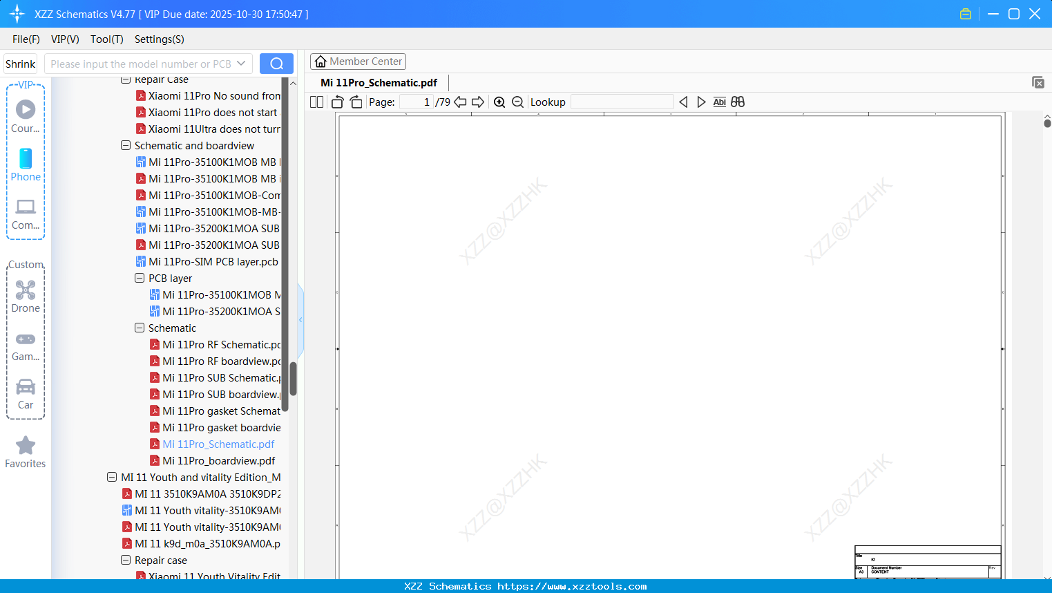 Xiaomi Mi 11Pro_Schematic